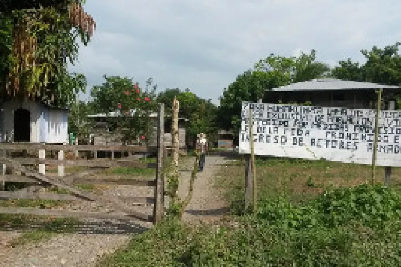 Humanitäre Zone in Uraba