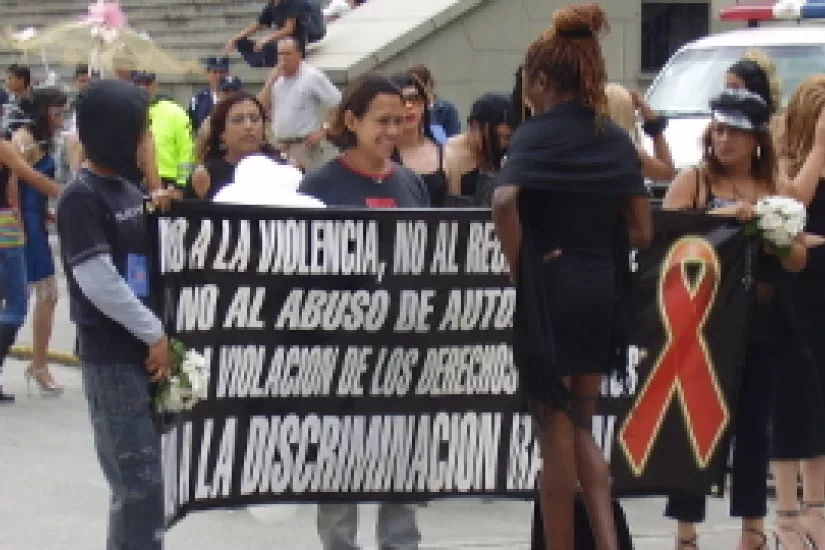 LGBTI*-Demostration in Guatemala