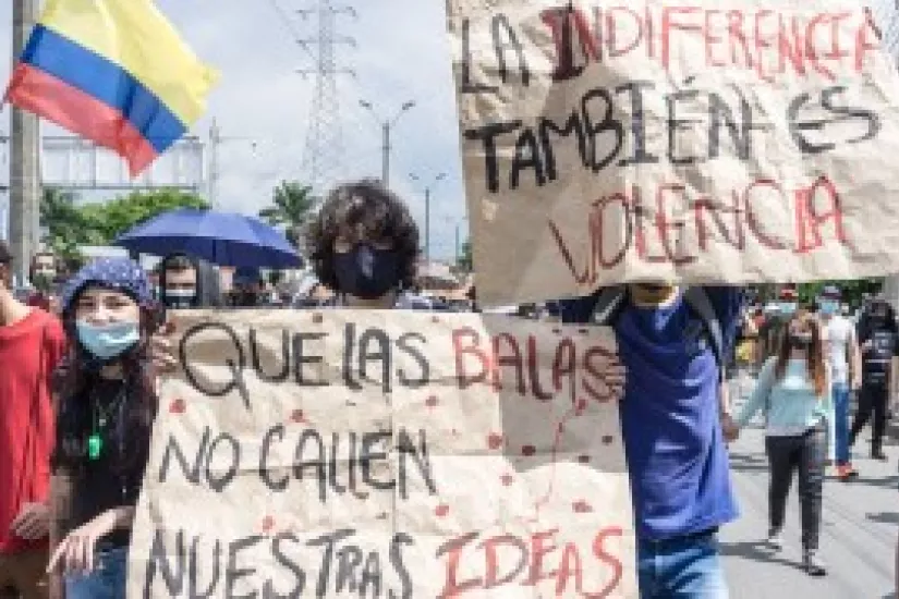 Generalstreik in Kolumbien