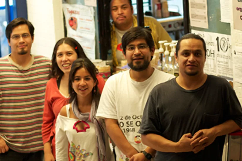 Emiliana, Francisco und Alejandro Cerezo Contreras