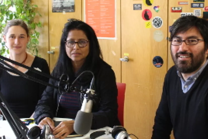 Hedme Castro und Edy Tabora_Interview auf Radio RaBe