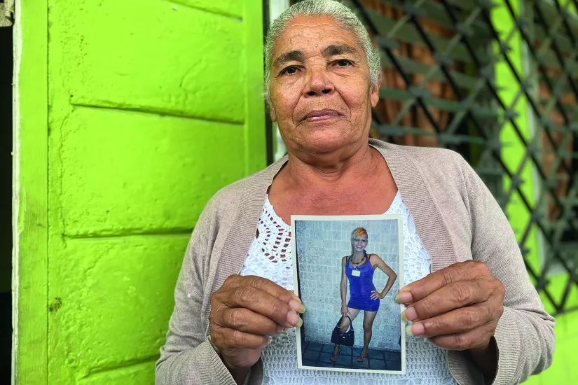 Mutter von Vicky Hernández