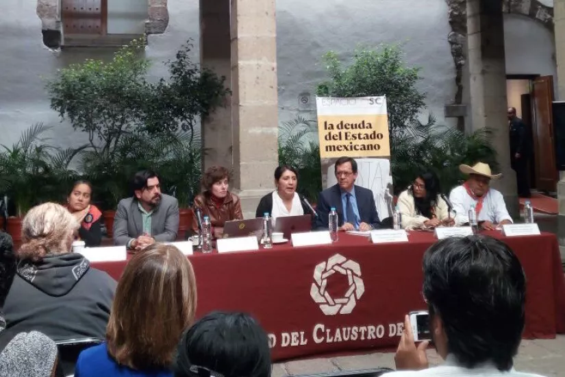 Vorstellung des Berichts „“Protección Integral para Personas Defensoras de DDHH y Periodistas, la deuda del Estado Mexicano”. @PBI México