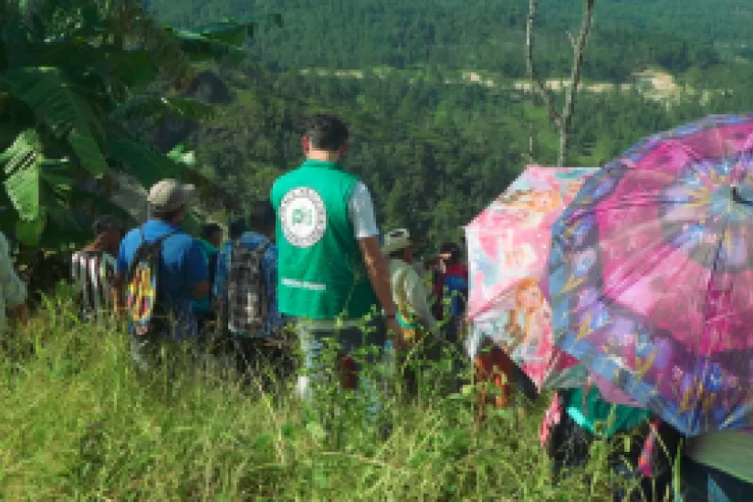 Covid-19 bedroht das Land und die Ernten von Bauernfamilien