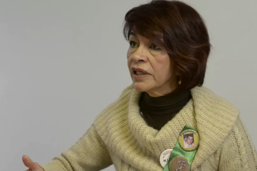 Diana Iris García während des Interviews © Media Naranja