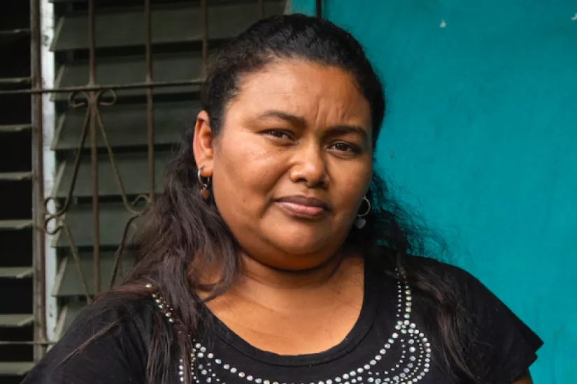 Lilian Borjas, Umwelt- und Frauenrechtaktivistin in Honduras.