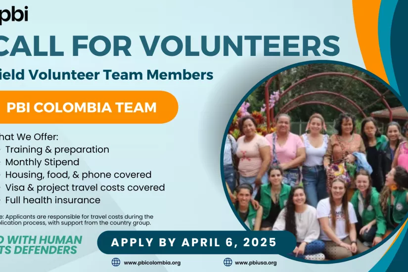 Colombia Call for Vols
